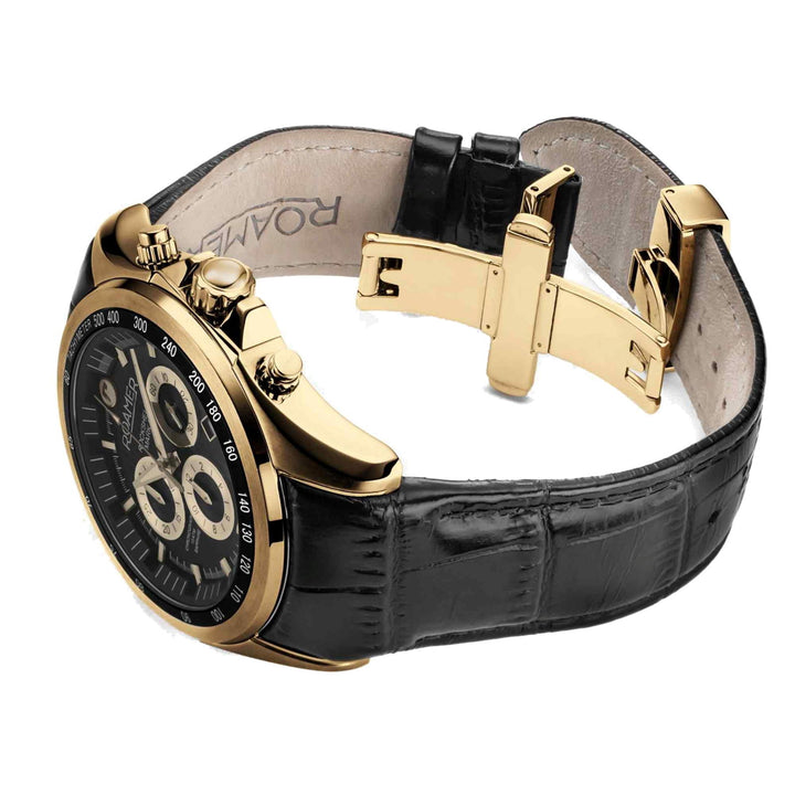 Roamer 220837 48 55 02 Rockshell Mark III Chronograph Wristwatch - H S Johnson