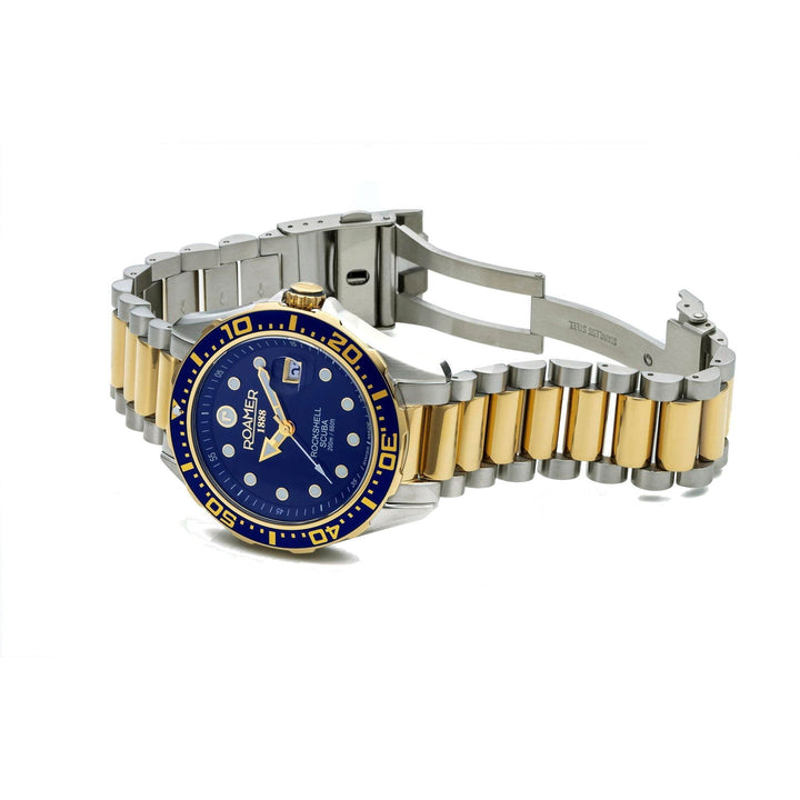 Roamer 220858 47 45 50 Rockshell Mark III Scuba Blue Dial Wristwatch - H S Johnson
