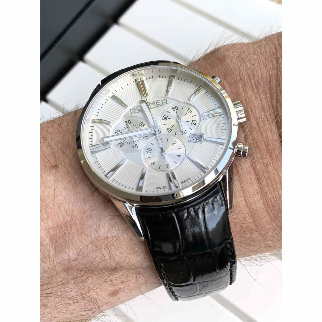 Roamer 508837 41 15 05 Men's Superior Chronograph Wristwatch - H S Johnson