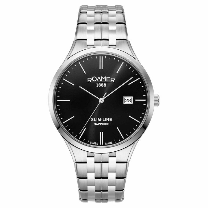 Roamer 512833 41 55 20 Men's Slim Line Classic Wristwatch - H S Johnson