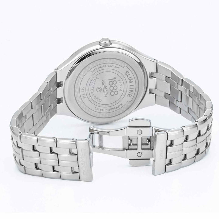 Roamer 512833 41 75 20 Men's Slim Line Classic Wristwatch - H S Johnson
