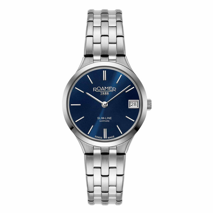 Roamer 512857 41 45 20 Women's Slim Line Classic Wristwatch - H S Johnson