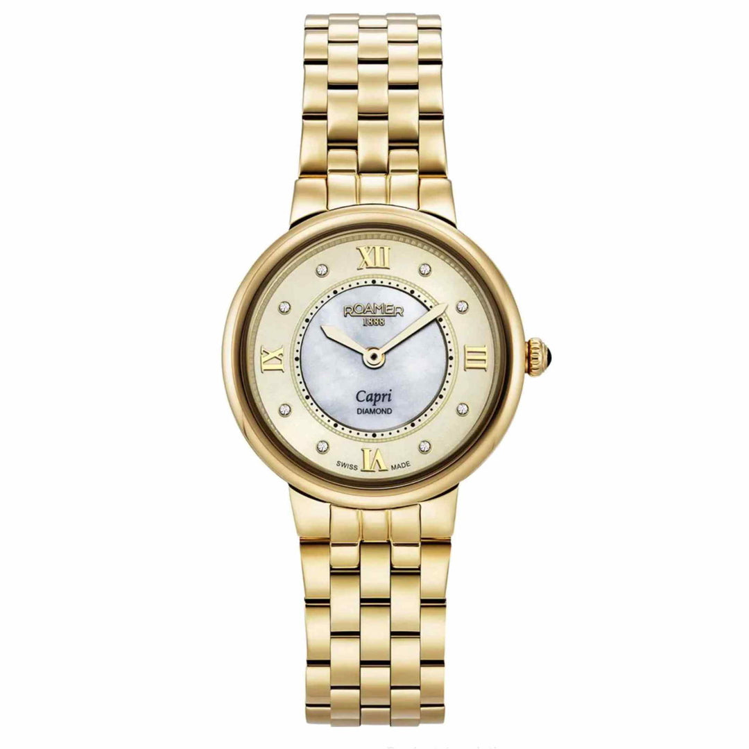 Roamer 859845 48 29 50 Capri Diamond Wristwatch - H S Johnson