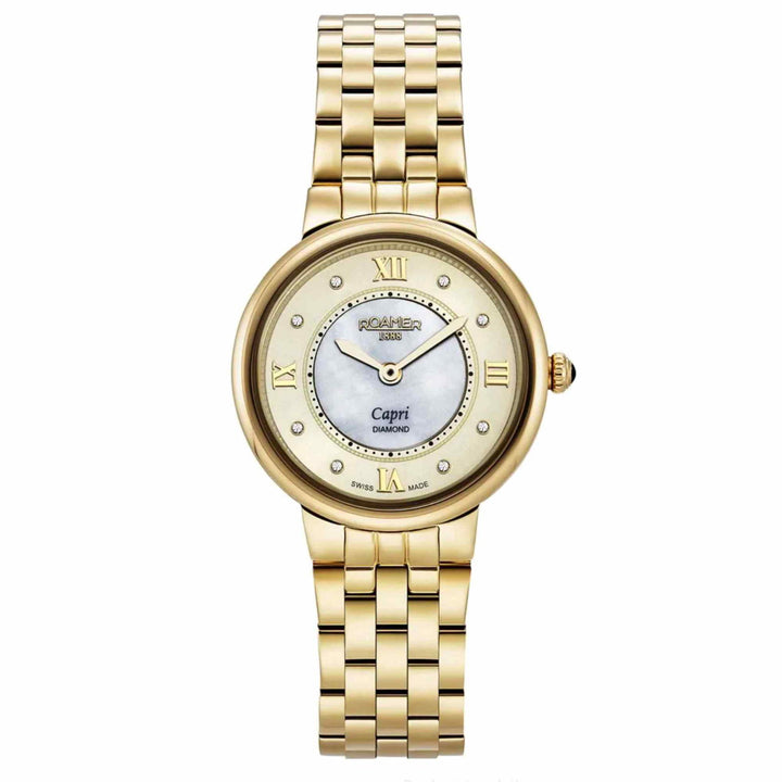 Roamer 859845 48 29 50 Capri Diamond Wristwatch - H S Johnson