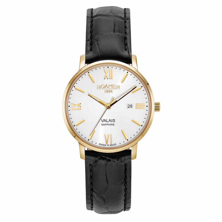 Roamer 958844 48 13 05 Women's Valais Silver Dial Wristwatch - H S Johnson