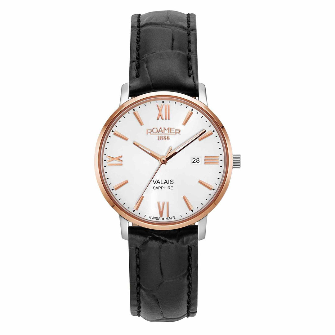 Roamer 958844 49 13 05 Women's Valais Silver Dial Wristwatch - H S Johnson
