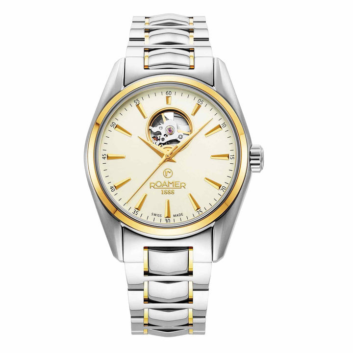 Roamer 984985 47 35 20 Searock Master Champagne Automatic Wristwatch - H S Johnson