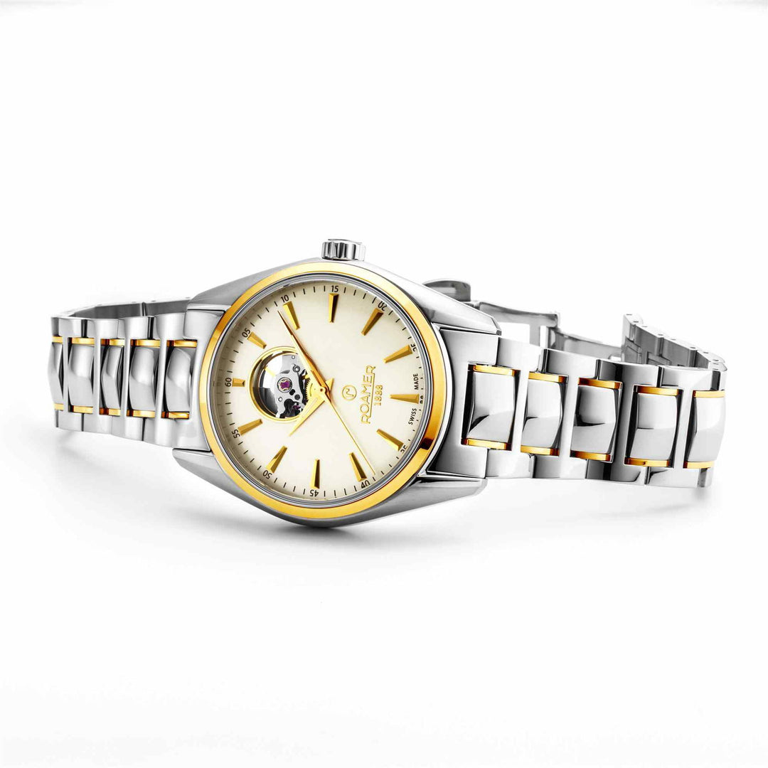 Roamer 984985 47 35 20 Searock Master Champagne Automatic Wristwatch - H S Johnson