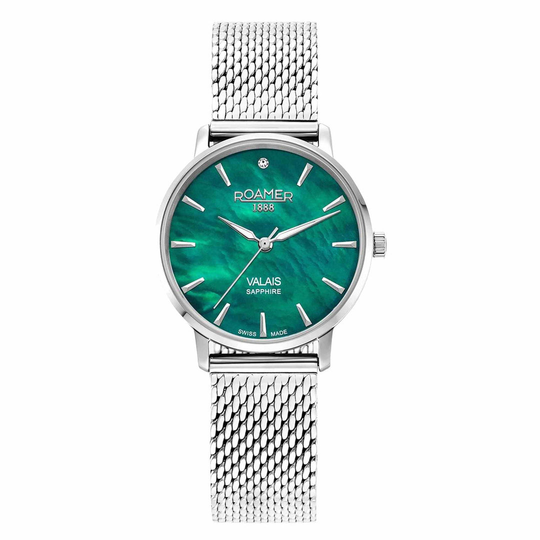 Roamer 989847 41 70 05 Women's Valais Diamond Set Wristwatch - H S Johnson
