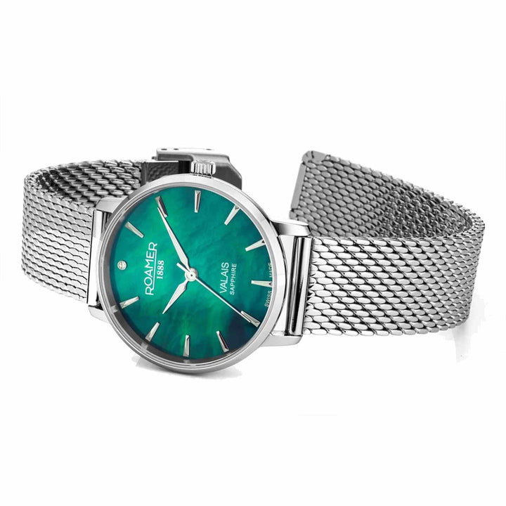 Roamer 989847 41 70 05 Women's Valais Diamond Set Wristwatch - H S Johnson