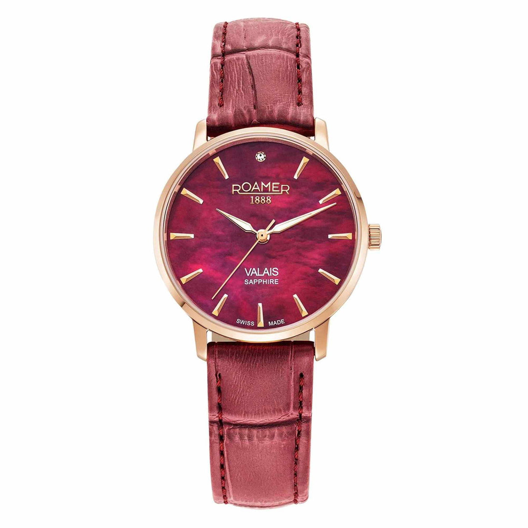 Roamer 989847 46 60 05 Women's Valais Diamond Set Wristwatch - H S Johnson