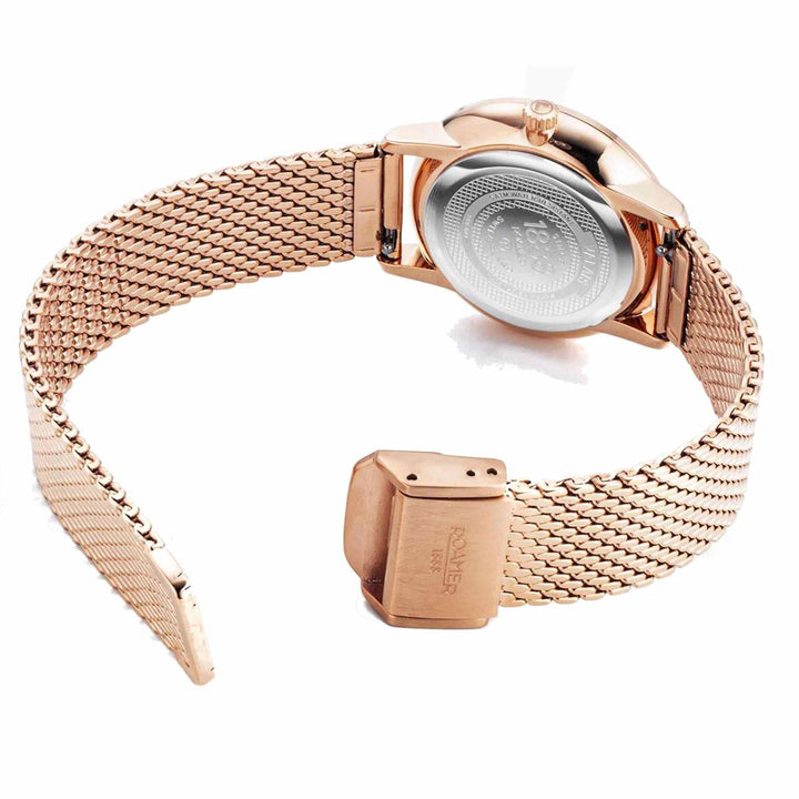 Roamer 989847 46 60 05 Women's Valais Diamond Set Wristwatch - H S Johnson