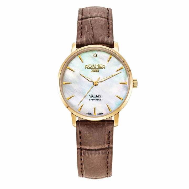Roamer 989847 48 10 05 Women's Valais Diamond Set Wristwatch - H S Johnson