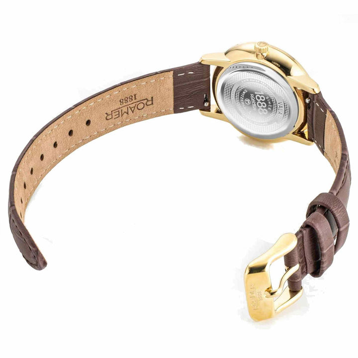 Roamer 989847 48 10 05 Women's Valais Diamond Set Wristwatch - H S Johnson