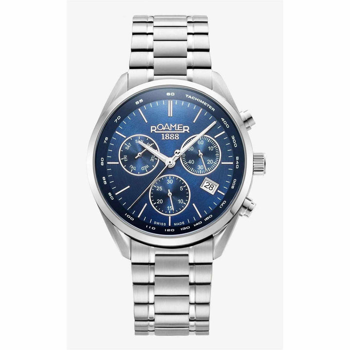 Roamer 993819 41 45 20 Men's Pro Chronograph Wristwatch - H S Johnson