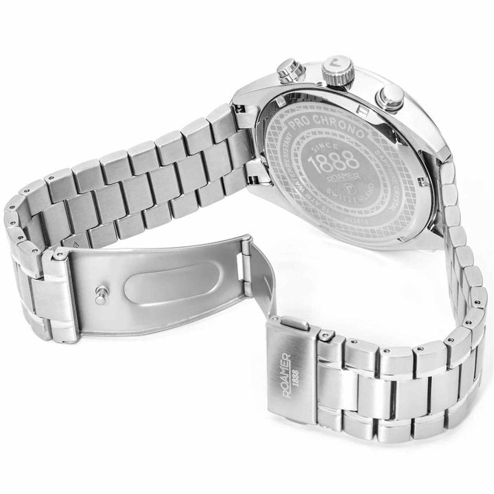 Roamer 993819 41 45 20 Men's Pro Chronograph Wristwatch - H S Johnson