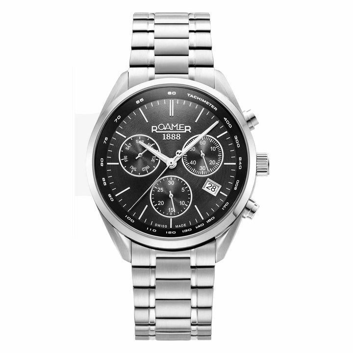 Roamer 993819 41 85 20 Men's Pro Chronograph Wristwatch - H S Johnson