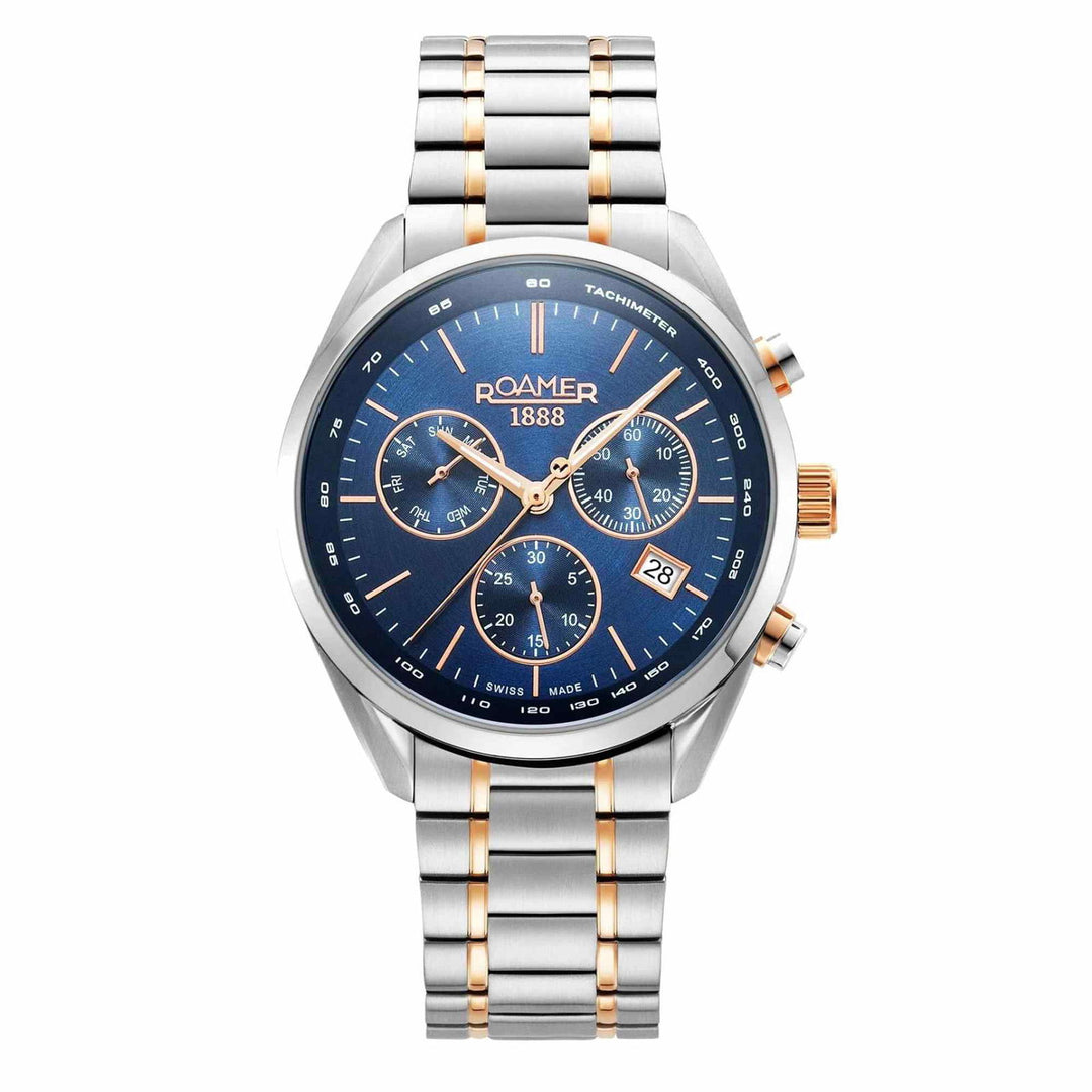 Roamer 993819 47 45 20 Men's Pro Chronograph Wristwatch - H S Johnson