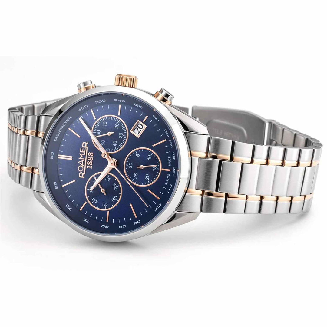 Roamer 993819 47 45 20 Men's Pro Chronograph Wristwatch - H S Johnson