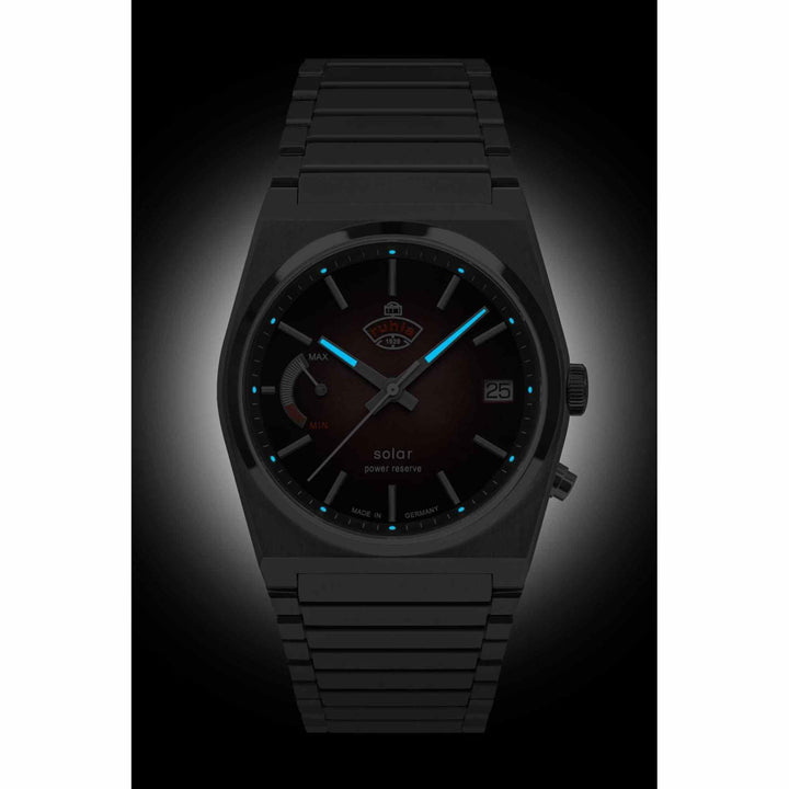 Ruhla 4640M5 Men's Space Control Solar Wristwatch - H S Johnson