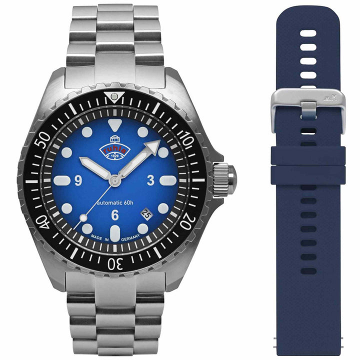 Ruhla 4960M3-set Men's NVA Kommando Minentaucher Wristwatch - H S Johnson