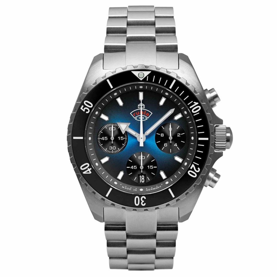 Ruhla 4970M3 Glasbach Cup (Hill Climb) Chronograph Wristwatch - H S Johnson