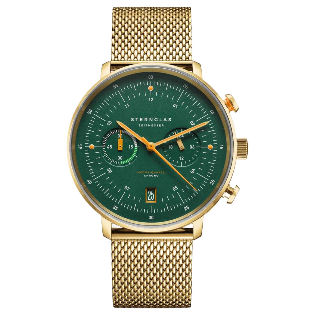 Sternglas S01-HCV22-MI05 Men's Hamburg Chronograph Watch