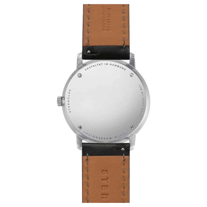 Sternglas S01-NAG26-BR02 Men's Naos Big Date Watch