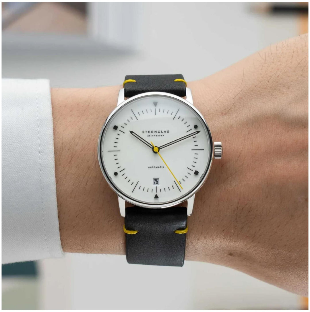 Sternglas S02-NAI23-VI22  Men's Naos Limited Edition Bauhaus X Watch