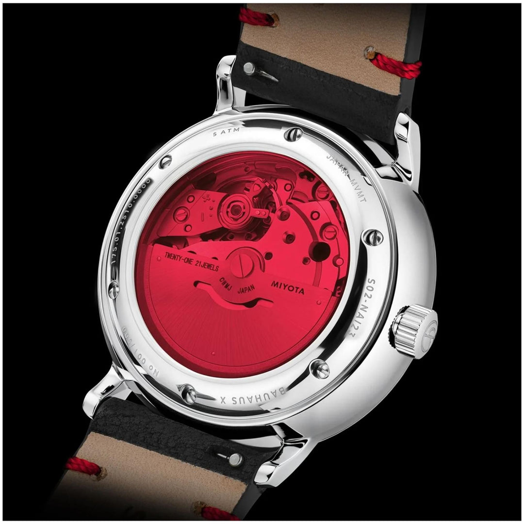 Sternglas S02-NAI24-VI29  Men's Naos Limited Edition Bauhaus X Watch