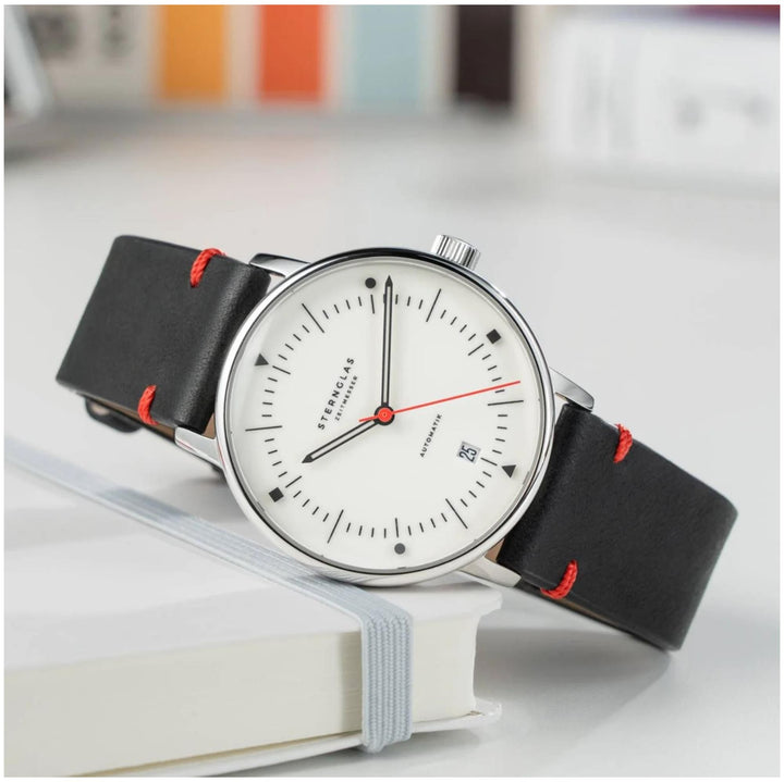 Sternglas S02-NAI24-VI29  Men's Naos Limited Edition Bauhaus X Watch