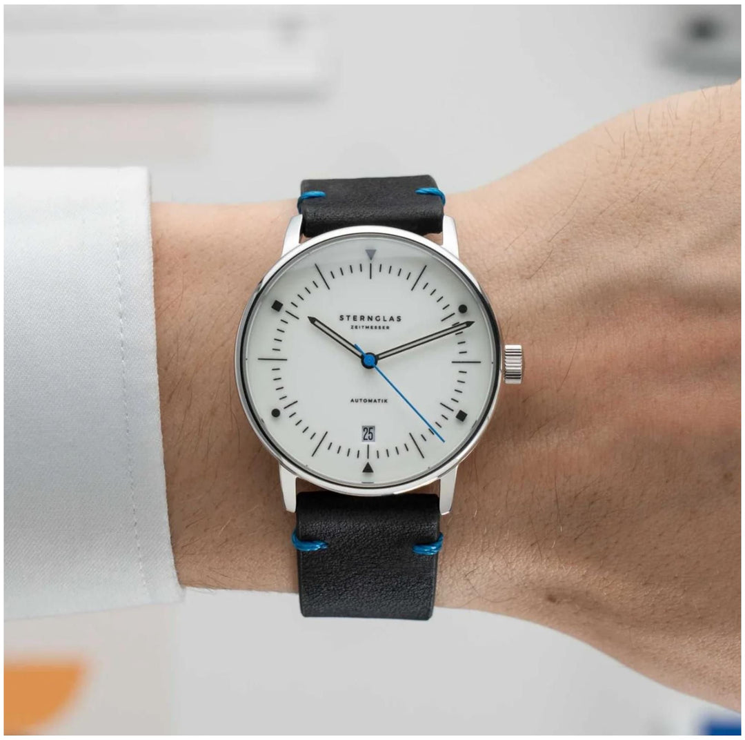 Sternglas S02-NAI45-VI30  Men's Naos Limited Edition Bauhaus X Watch