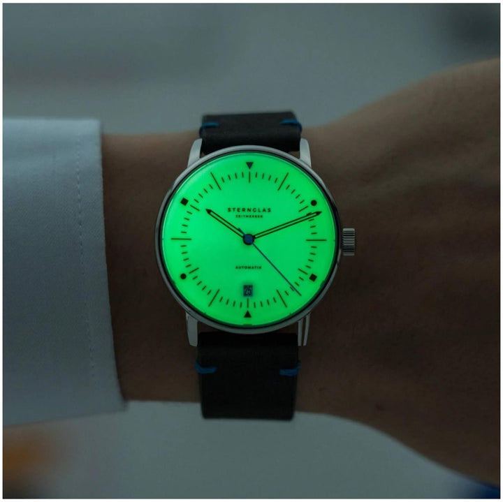 Sternglas S02-NAI45-VI30  Men's Naos Limited Edition Bauhaus X Watch