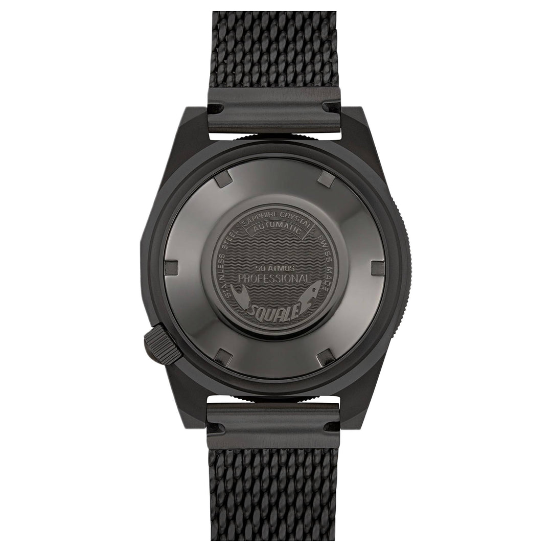 Squale 1521DLCBK.MEPVD20 500 Meter Swiss Automatic Dive Watch