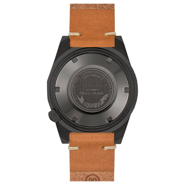 Squale 1521DLCBK.PC 500 Meter Swiss Automatic Dive Watch