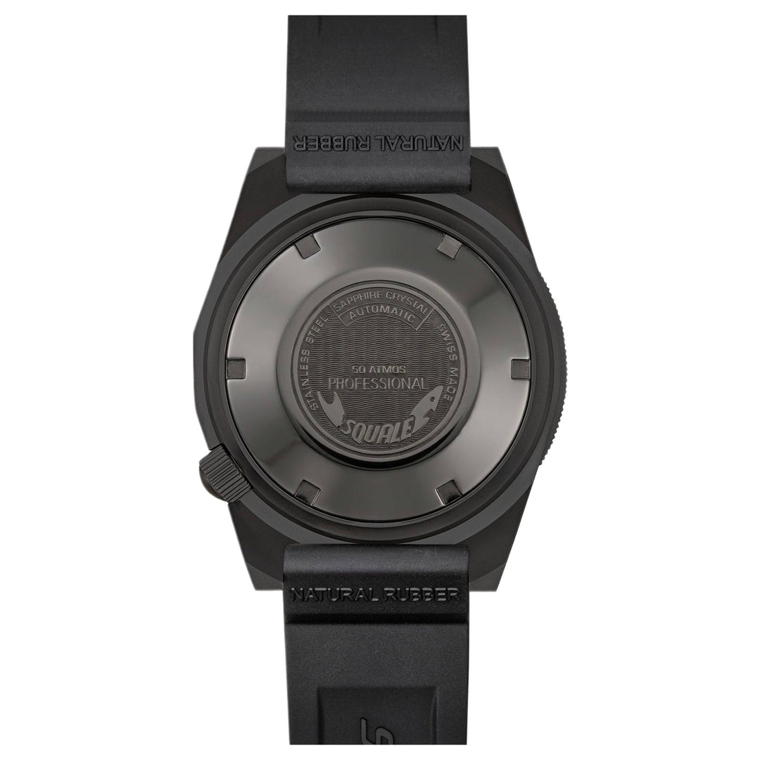 Squale 1521DLCBK.VO 500 Meter Swiss Automatic Dive Watch