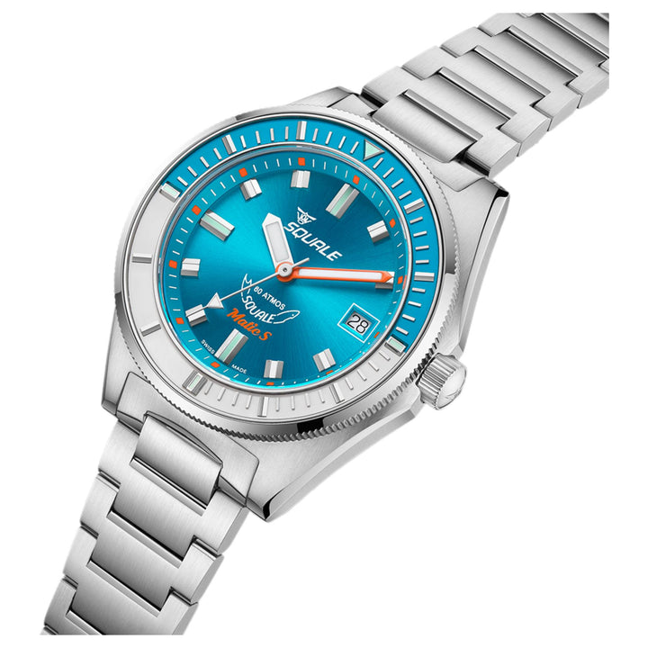 Squale MATICLBWLB.SSBX 600M Blue Dial Watch