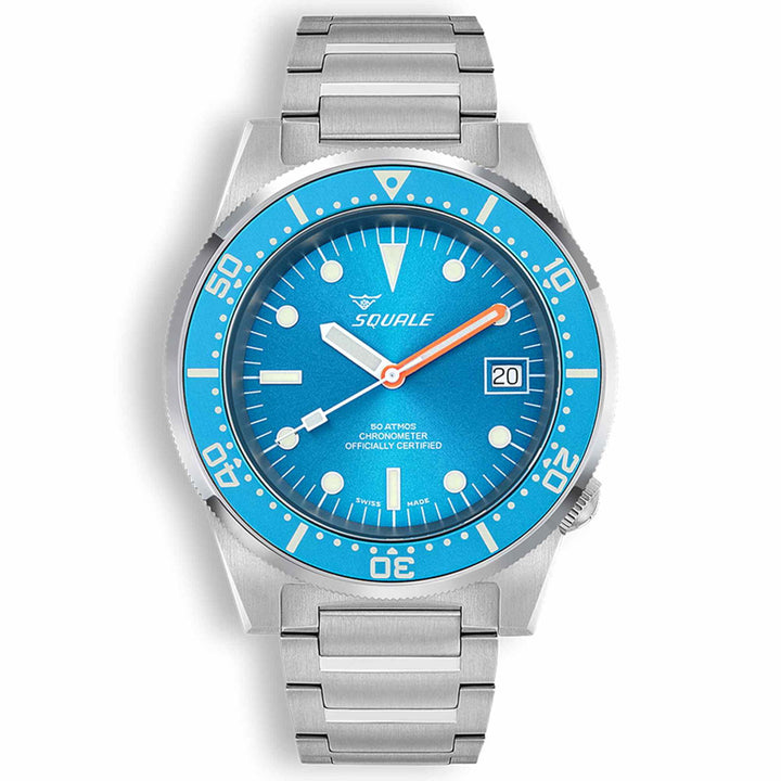 Squale 1521COSOCN.SQ20B Men's Classic COSC Automatic Wristwatch - H S Johnson