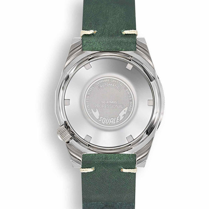 Squale 1521PROFGR.PVE Green Ray Diver Wristwatch - H S Johnson