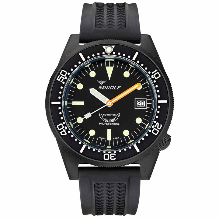 Squale 1521PVD.VO Men's Classic Dive Automatic Wristwatch - H S Johnson