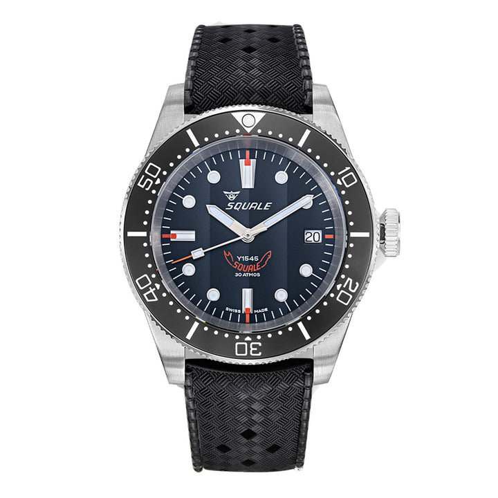 Squale 1545BKBKC.HT Swiss Automatic Dive Wristwatch - H S Johnson