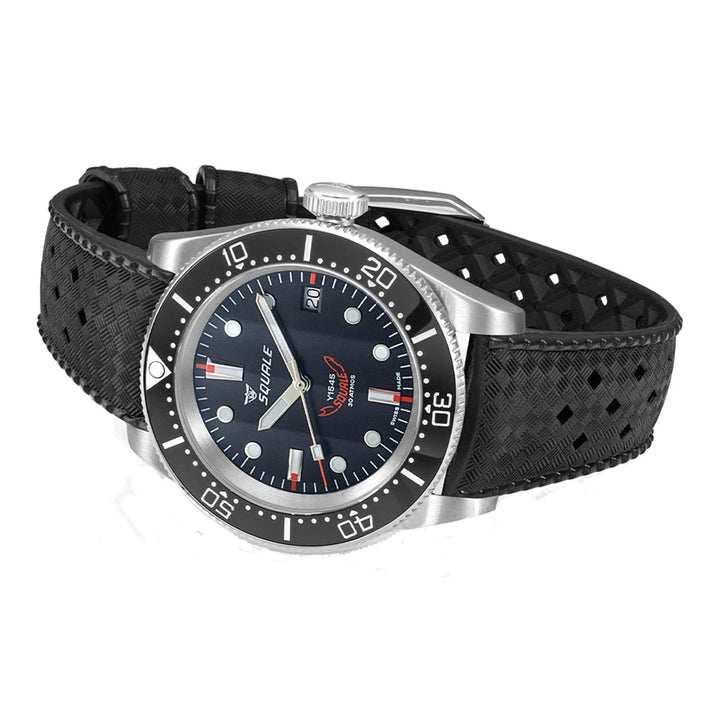 Squale 1545BKBKC.HT Swiss Automatic Dive Wristwatch - H S Johnson