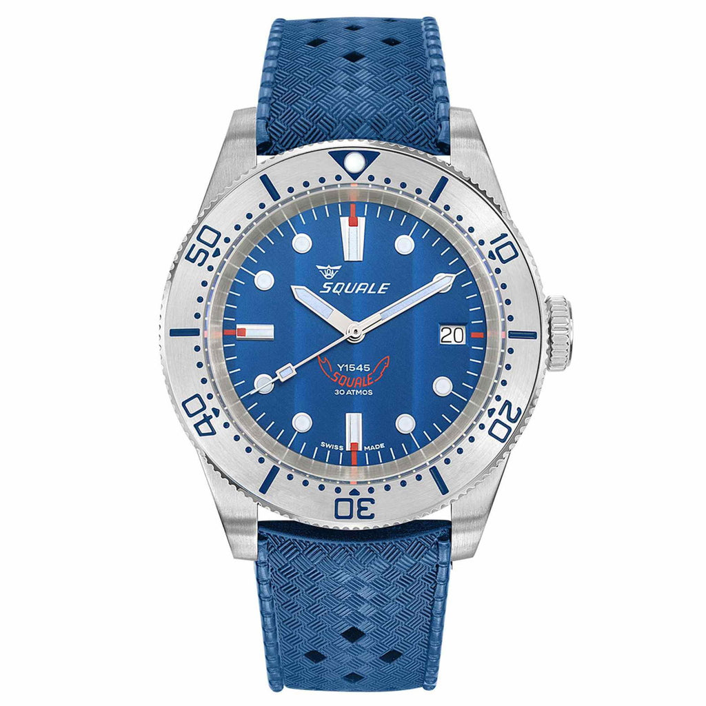 1545SSBLC.HTB Dial Rubber Strap Watch