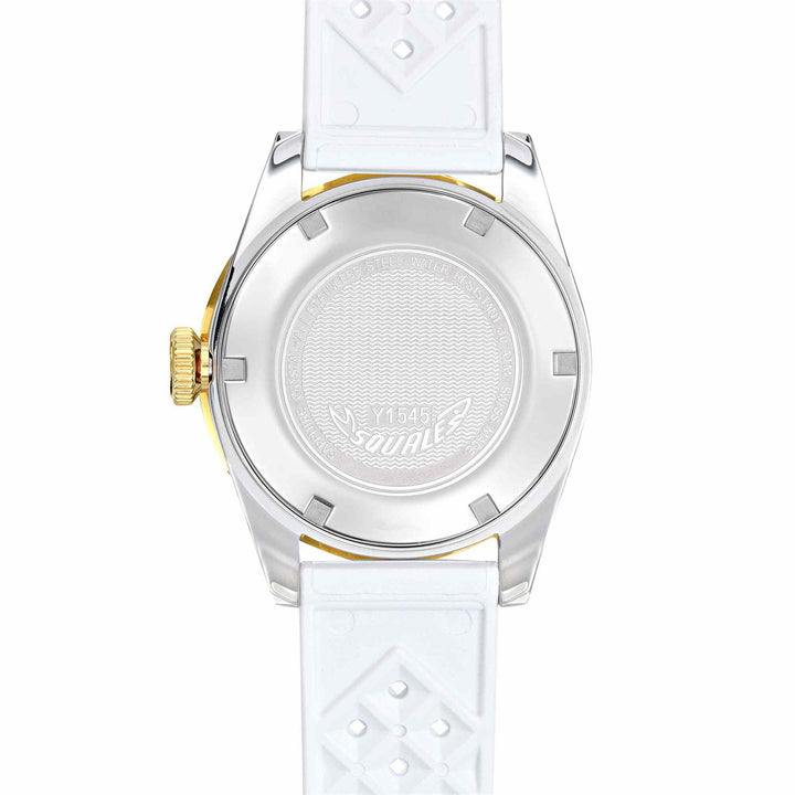 Squale 1545WTWT.HTW 1545 White Rubber Wristwatch - H S Johnson