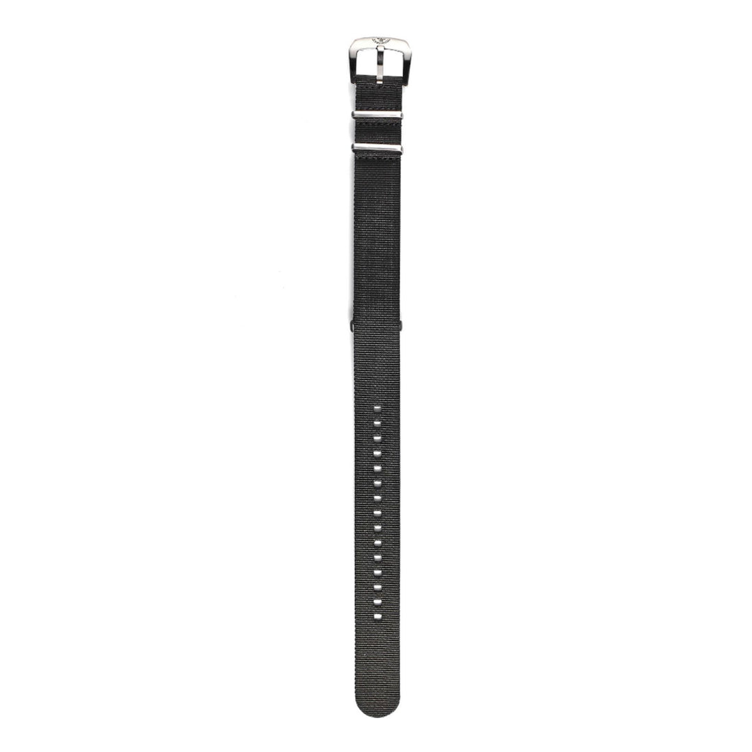 Squale CNABKACC20 Black 20mm Strap - H S Johnson