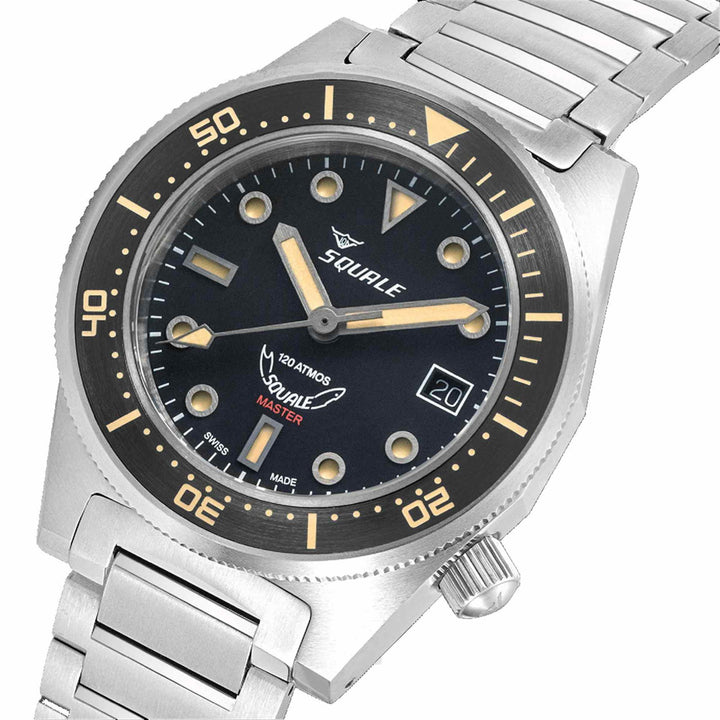 Squale MASTIBKBK.TI20 Master Titanium Automatic Wristwatch - H S Johnson
