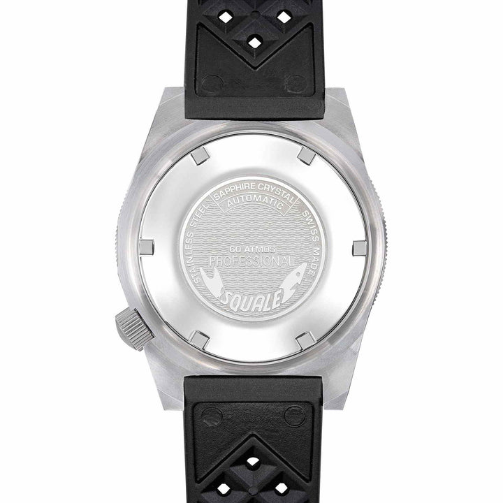Squale MATICXSC.HT 600M Satin Orange Rubber Wristwatch - H S Johnson