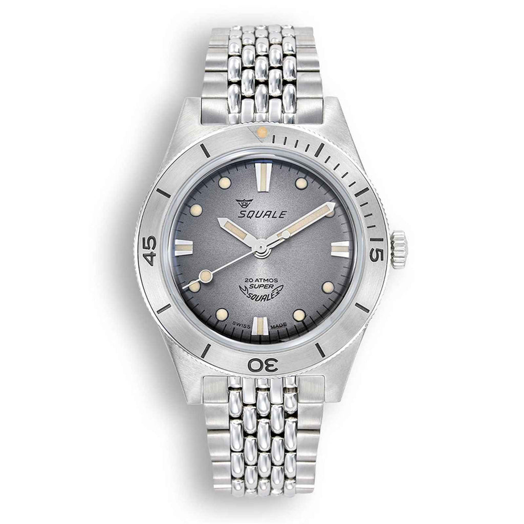 SUPERSSG.AC Dial Steel Bracelet Watch