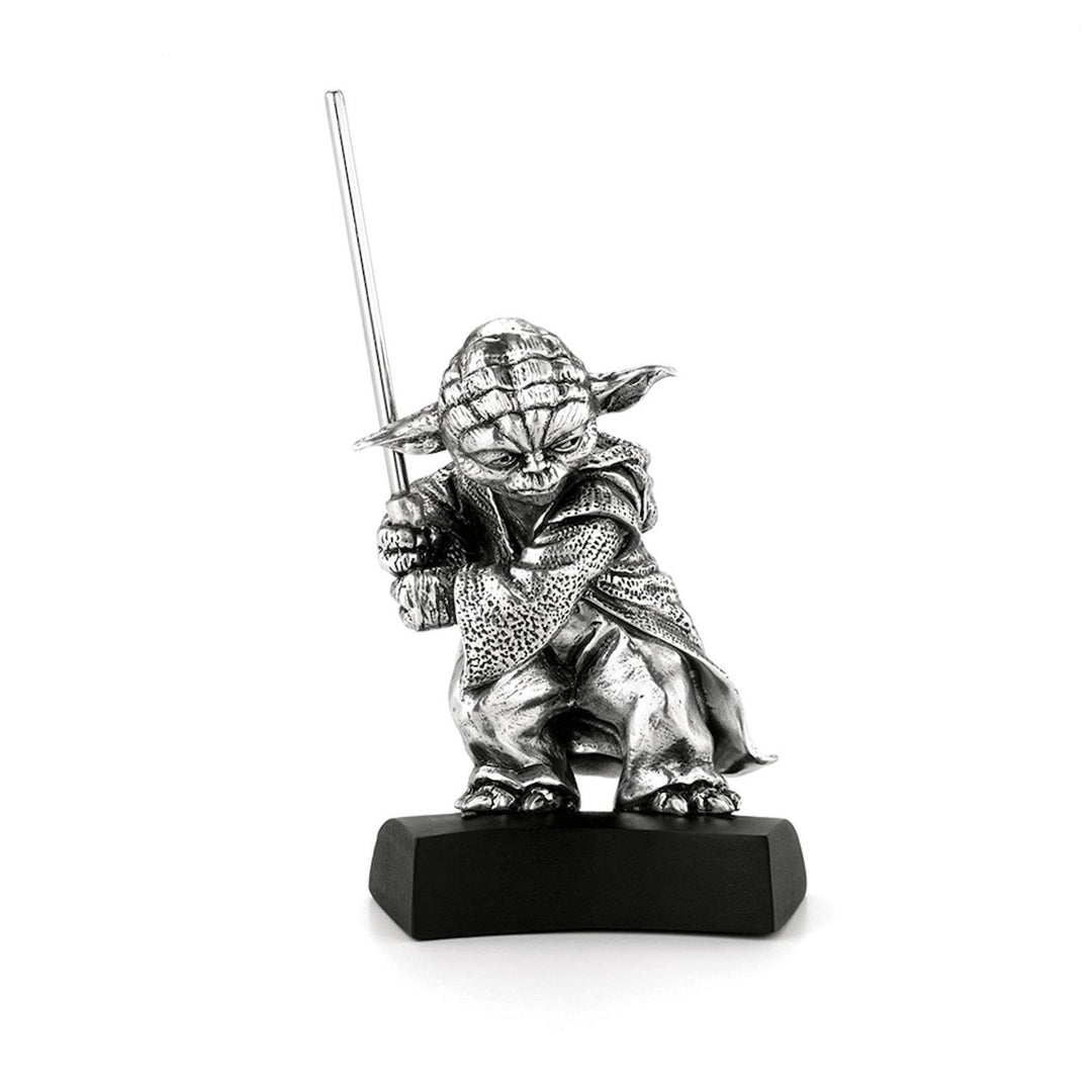 Star Wars By Royal Selangor 017861R Master Yoda Pewter Figurine - H S Johnson