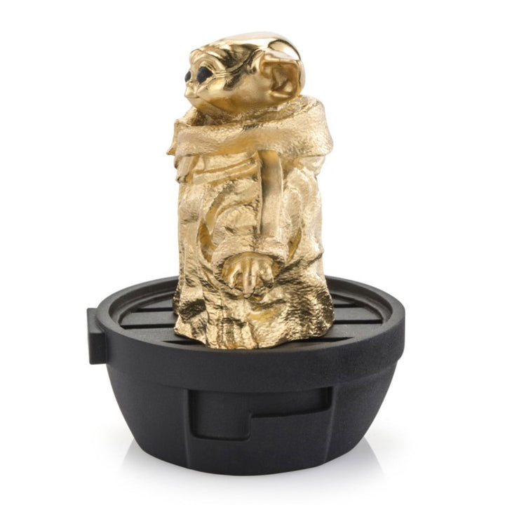 Star Wars By Royal Selangor 0179024E Limited Edition Gilt Grogu Figurine - H S Johnson